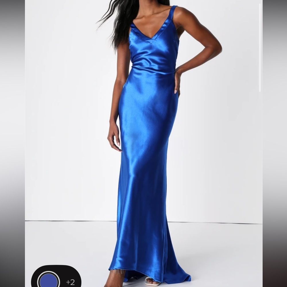 Lulus blue dress